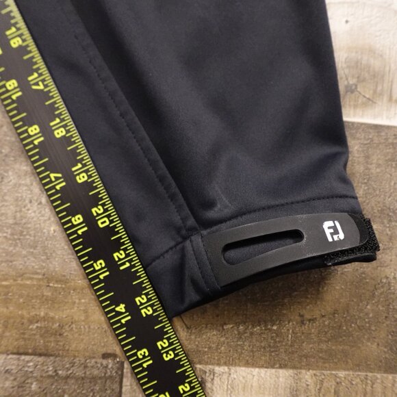 Footjoy full zip softshell jacket men's large black Macgregor golf - Picture 7 of 12